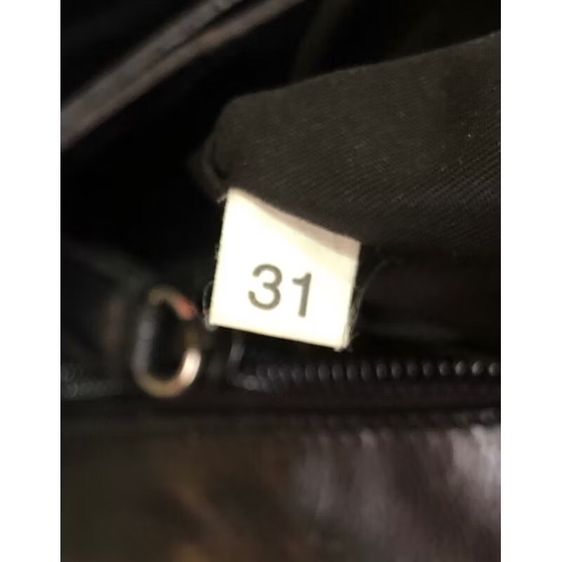 Prada Shopper Inside-Out สีดำกระเป๋าโท้ตเล็ก Prada วินเทจ ของแท้  รูปที่ 7