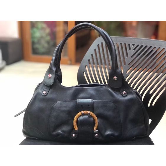 Salvatore Ferragamo กระเป๋าสะพายหนัง Gancini รับประกันของแท้ 