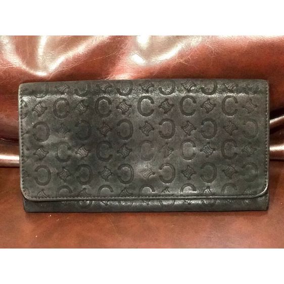 กระเป๋าสตางค์ CELINE หนังกลับ รับประกันของแท้