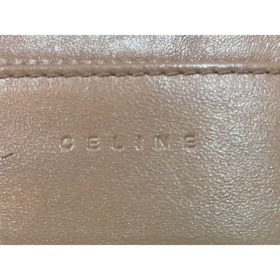 กระเป๋าสตางค์ CELINE หนังกลับ รับประกันของแท้ รูปที่ 3