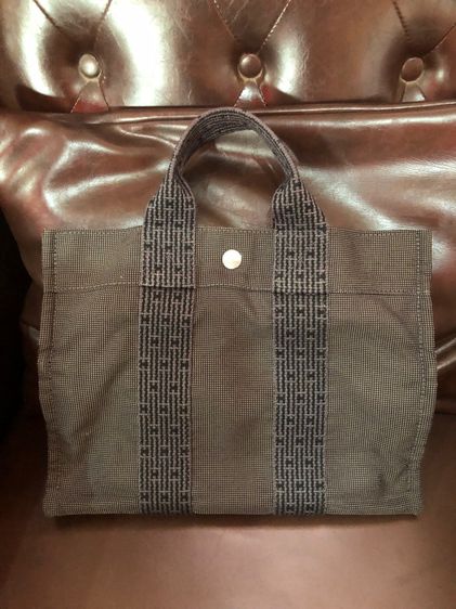 Hermes เฮอร์เมส เฮอร์ไลน์ เกรย์ 12” รับประกันของแท้
