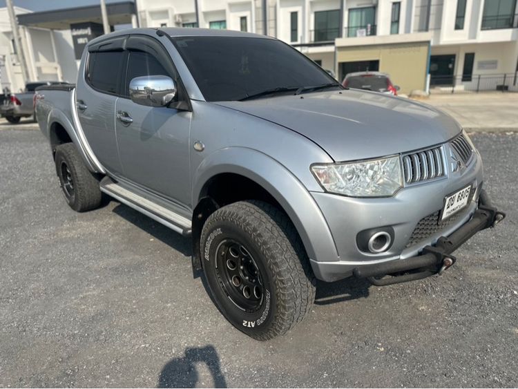 Mitsubishi Triton 2010 2.5 GL 4WD Pickup ดีเซล เกียร์ธรรมดา เทา รูปที่ 2