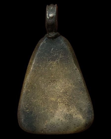 เหรียญหล่อจอบไข่ปลา หลวงพ่อเงิน บางคลาน พระบ้านเก่าเก็บหลายสิบปี ไม่ทราบใครสร้าง ขนาดสูง 3 ซ.ม.เศษ (รวมหู) รูปที่ 2