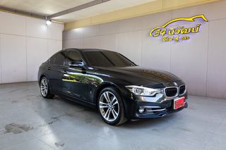 BMW 330e F30 SPORT LINE 2.0 TwinPower Turbo R-DIHI 2018 จด 2019 ดำ AT