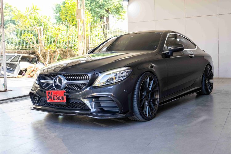 Mercedes-Benz C-Class 2019 C200 Sedan เบนซิน ไม่ติดแก๊ส เกียร์อัตโนมัติ เทา รูปที่ 3