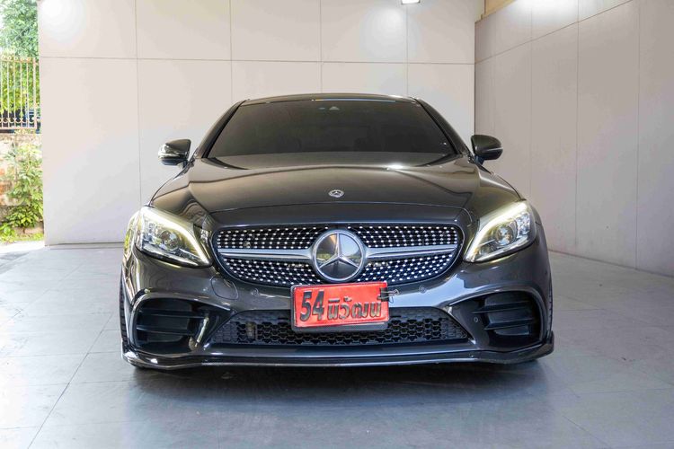 Mercedes-Benz C-Class 2019 C200 Sedan เบนซิน ไม่ติดแก๊ส เกียร์อัตโนมัติ เทา รูปที่ 2