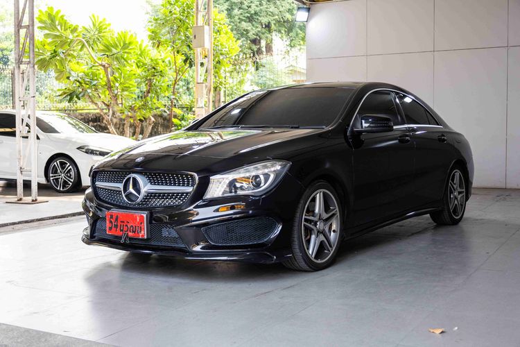 Mercedes-Benz CLA-Class 2014 CLA250 AMG Sedan เบนซิน ไม่ติดแก๊ส เกียร์อัตโนมัติ ดำ รูปที่ 3