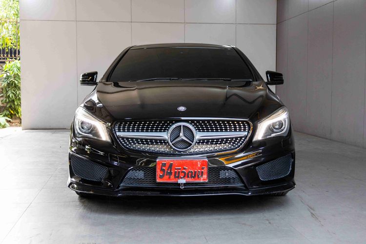 Mercedes-Benz CLA-Class 2014 CLA250 AMG Sedan เบนซิน ไม่ติดแก๊ส เกียร์อัตโนมัติ ดำ รูปที่ 2