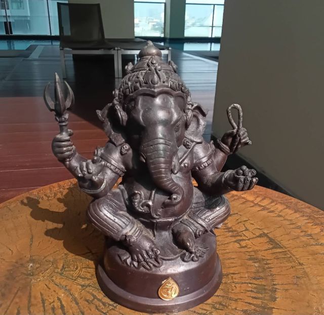 พระพิฆเนศ 100ปี กรมศิลปากร พศ.๒๕๕๔ หน้าตัก4นิ้วกว่า หมายเลข ๘๕๓ รูปที่ 17