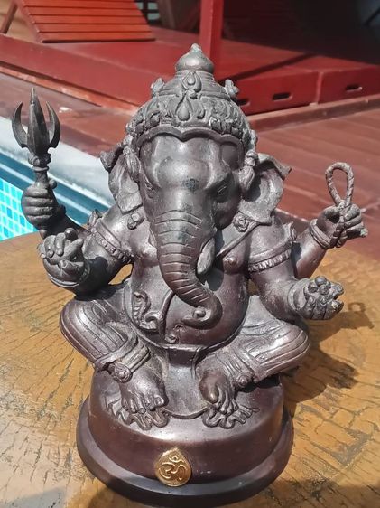 พระพิฆเนศ 100ปี กรมศิลปากร พศ.๒๕๕๔ หน้าตัก4นิ้วกว่า หมายเลข ๘๕๓ รูปที่ 15