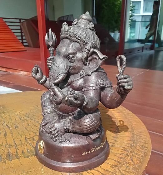 พระพิฆเนศ 100ปี กรมศิลปากร พศ.๒๕๕๔ หน้าตัก4นิ้วกว่า หมายเลข ๘๕๓ รูปที่ 12