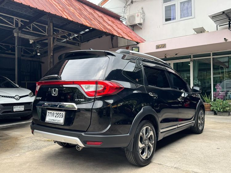 Honda BR-V 2018 1.5 SV Utility-car เบนซิน ไม่ติดแก๊ส เกียร์อัตโนมัติ ดำ รูปที่ 4