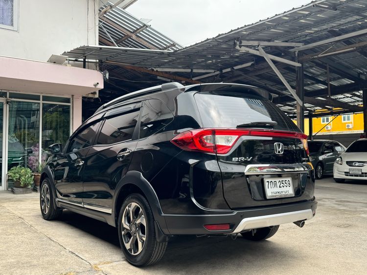 Honda BR-V 2018 1.5 SV Utility-car เบนซิน ไม่ติดแก๊ส เกียร์อัตโนมัติ ดำ รูปที่ 3