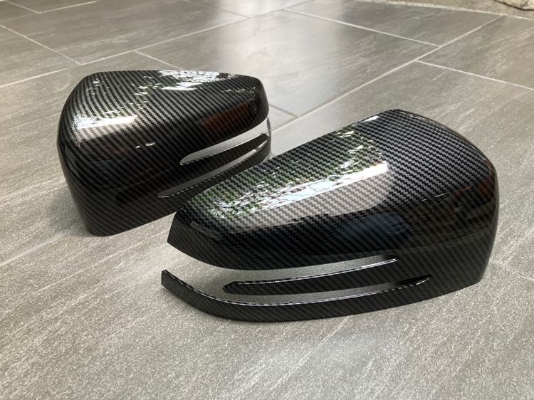 สปอยเลอร์หลัง AMG Benz W207 ชุดแต่ง E Coupe ครอบกระจก ลาย Carbon Kevlar ฝาครอบลำโพงประตู Parking Sensor W212 W207 A2125420018 รูปที่ 8