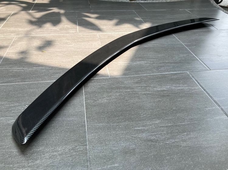 สปอยเลอร์หลัง AMG Benz W207 ชุดแต่ง E Coupe ครอบกระจก ลาย Carbon Kevlar ฝาครอบลำโพงประตู Parking Sensor W212 W207 A2125420018 รูปที่ 3