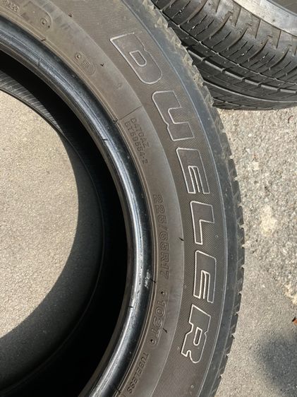 ขายแล้ว ยางปลายปี 2020 225 65 17 Bridgestone DUELER ดอกยางดี ถอดจาก Honda CRV  รูปที่ 4