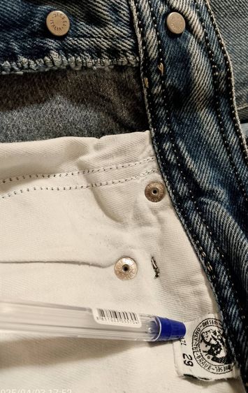 ⚡💥1️⃣,1️⃣9️⃣0️⃣.- 🔥 Special SALE 💥 🆒 👖กางเกงยีนส์ DIESEL -Saddle- Jeans  Vintage 90's รูปที่ 18