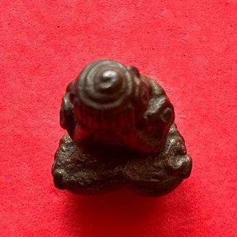 พระปิดตายันต์ยุ่ง เนื้อสัมฤทธิ์ 1 ใน 279 องค์. ลพ.แช่ม วัดดอนยายหอม. ปี27.A10 รูปที่ 5