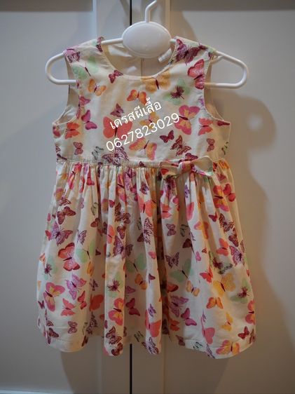 Disney S หญิง หลากสี เดรสลายดอก กางเกงยีน ส่งต่อเสื้อผ้าลูก