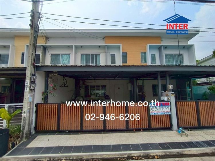 มีบางส่วน ทาวน์เฮ้าส์ 2 ชั้น 24 ตร.ว. หมู่บ้านเดอะคอนเนค 22 รามอินทรา มีนบุรี ใกล้แยกมีนบุรี ถนนสุวินทวงศ์ ถนนรามอินทรา เขตมีนบุรี กรุงเทพมหานคร
