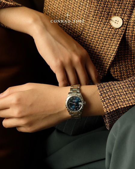 Rolex Datejust 278344RBR Blue Roman Dial White Gold Oyster Steel 2023 31mm. Fullset  รูปที่ 2