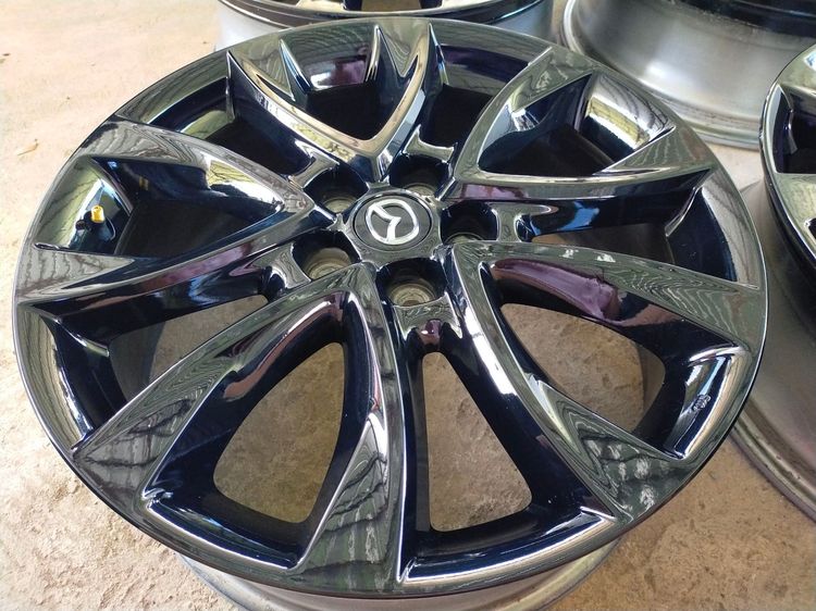 แม็กมาสด้า ขอบ19 สีอบpowder coat ใส่ cx5 อื่นๆ 5 รู 114 รูปที่ 3