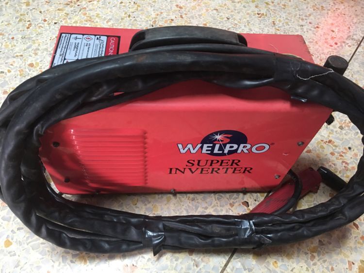 เครื่องเชื่อมตัด WELPRO SUPER INVERTER AIR PLASMA CUTTER WELCUT40 สภาพดีสวยพร้อมใช้งาน รูปที่ 4