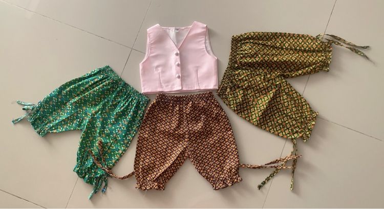 ชุดไทยเด็กน้อย1-2ปี รูปที่ 2