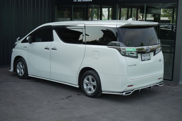Toyota Vellfire 2020 2.5 Hybrid E-Four 4WD Utility-car ไฮบริด ไม่ติดแก๊ส เกียร์อัตโนมัติ ขาว รูปที่ 3