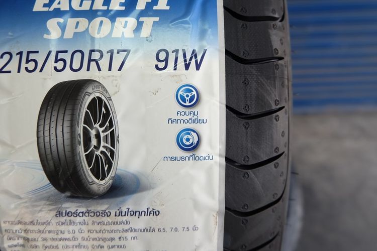 🥳Goodyear  F1 Sport ขนาด 215 50R17 ปี24  รูปที่ 3