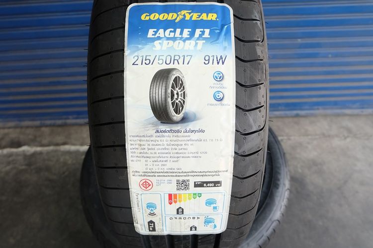 🥳Goodyear  F1 Sport ขนาด 215 50R17 ปี24  รูปที่ 2
