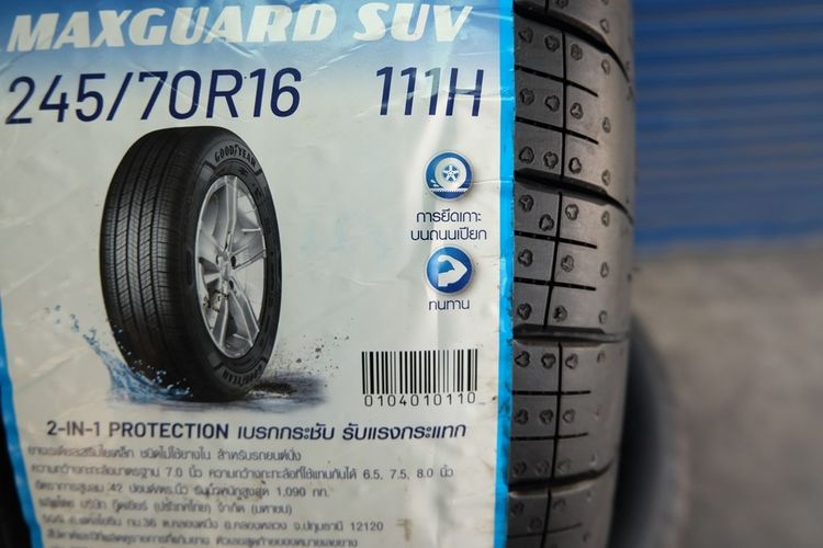 🥳Goodyear MaxGuard SUV ปี25 ขนาด 245 70R16  รูปที่ 3
