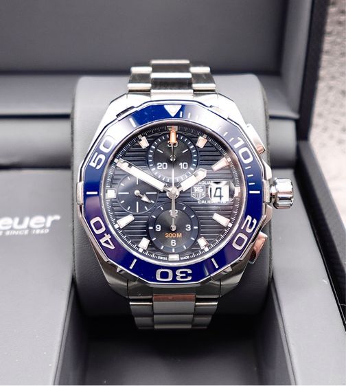 Tag Heuer Aquaracer Cal 16 Automatic Chronograph 43 mm Full Set  รูปที่ 3