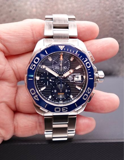 Tag Heuer Aquaracer Cal 16 Automatic Chronograph 43 mm Full Set  รูปที่ 9