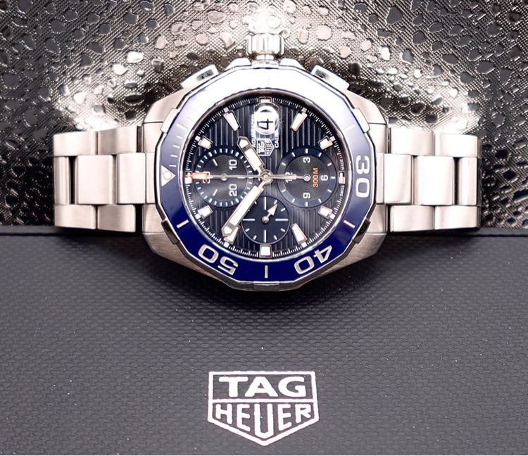 Tag Heuer Aquaracer Cal 16 Automatic Chronograph 43 mm Full Set  รูปที่ 13