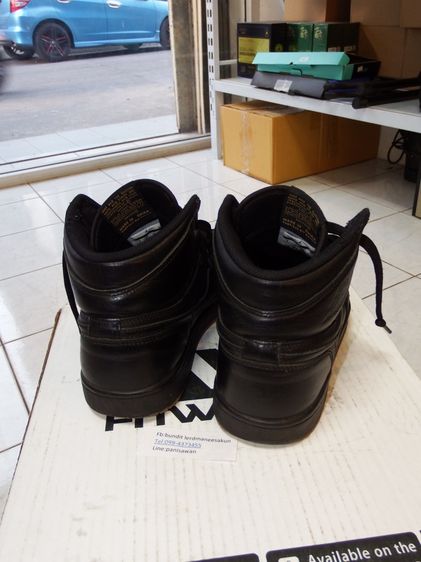 Nike Air jordan1 retro high black gum 555088-020 มือสอง ไซร์41 รูปที่ 3