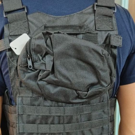 เสื้อเกราะ มีช่องใส่เเผ่นเหล็ก