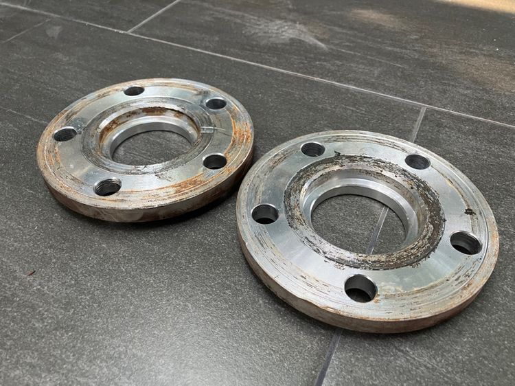 ✅ Spacer Benz 5รู 112 หนา 12มิล , 15 มิล Centerกลาง 65มิล ใส่Benzได้แทบทุกรุ่น สำหรับล้อคู่หลัง ปอกกันล้อสั่น รูปที่ 8