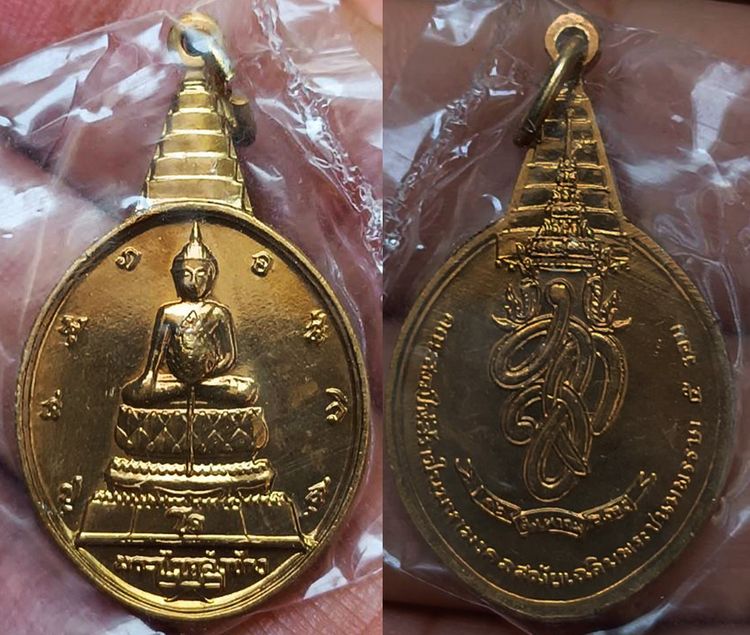 เหรียญพระชัยหลังช้าง ในหลวงครบ 5 รอบ หลัง สก. พ.ศ. 2535 พิธีใหญ่ หายาก พร้อมซองเดิม รูปที่ 3