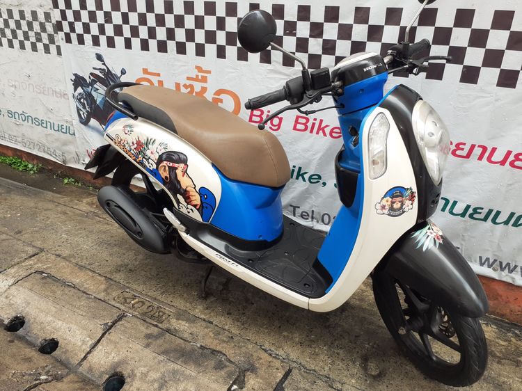 Scoopyi ปี56 ล้อแม็ก เครื่องดีศูนย์ดี รถบ้านมือเดียว รถไม่เคยล้มชนหนัก รูปที่ 3