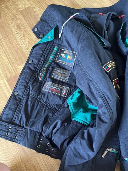 เสื้อแจ็คเกต windex pro madein japan แท้ ใหม่มากสวย รูปที่ 7