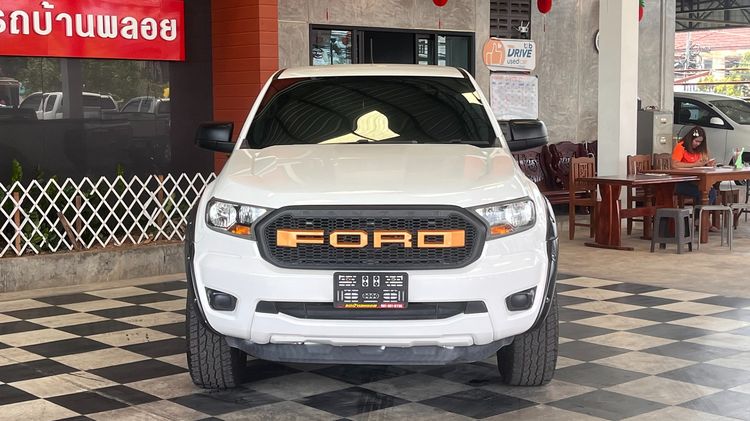 Ford Ranger 2019 2.2 Hi-Rider XL Plus Pickup ดีเซล ไม่ติดแก๊ส เกียร์ธรรมดา ขาว รูปที่ 2