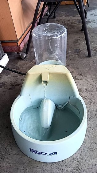 ชาม ที่ให้อาหารและน้ำพุ เครื่องให้น้ำl น้ำพุสุนัขและแมว รุ่น Big Dog