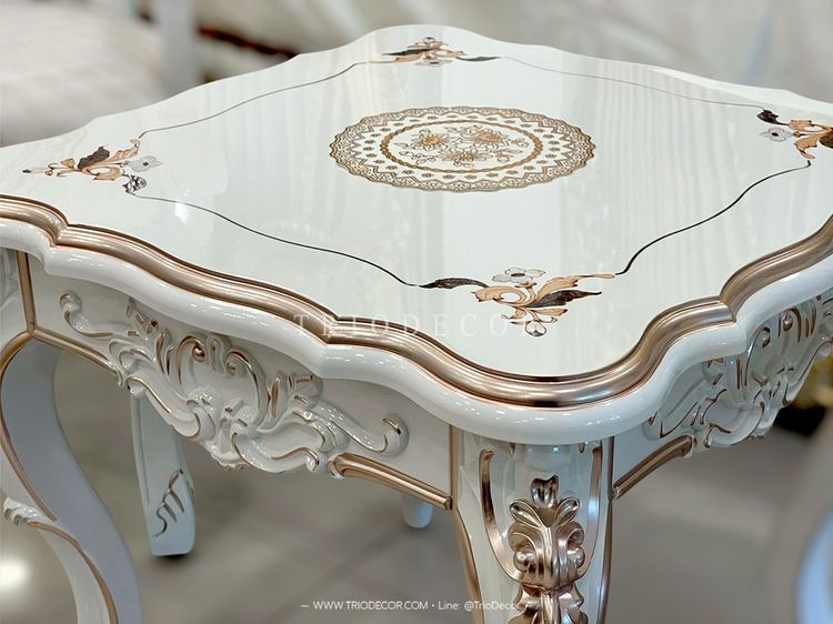 AZTECA-I Classic Coffee Set ชุดโต๊ะน้ำชาสไตล์หลุยส์ รุ่น แอสเตก้า-1 รูปที่ 6