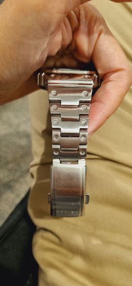 ขาย G-Shock DW5600ca-8a (แท้) - สาย custom กรอบเลส รูปที่ 3