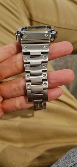 ขาย G-Shock DW5600ca-8a (แท้) - สาย custom กรอบเลส รูปที่ 4