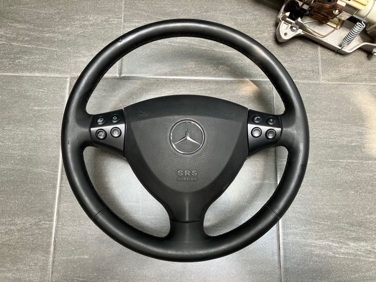 พวงมาลัย Benz W169 A170 A200 W245 B180 B200 สไปรอน ปุ่มกดพวงมาลัย ก้านไฟเลี้ยว ปัดน้ำฝน ก้านยกพวงมาลัย แกนพวงมาลัย เซนเซอร์หลัง รูปที่ 2