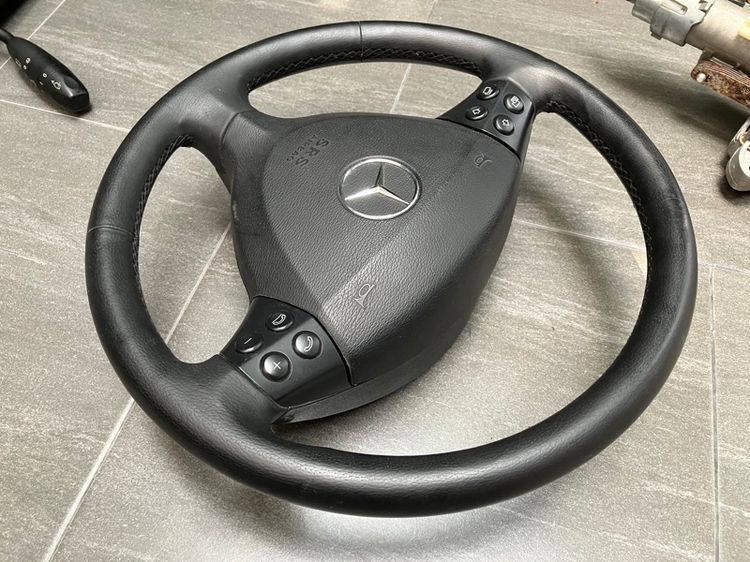 พวงมาลัย Benz W169 A170 A200 W245 B180 B200 สไปรอน ปุ่มกดพวงมาลัย ก้านไฟเลี้ยว ปัดน้ำฝน ก้านยกพวงมาลัย แกนพวงมาลัย เซนเซอร์หลัง รูปที่ 4