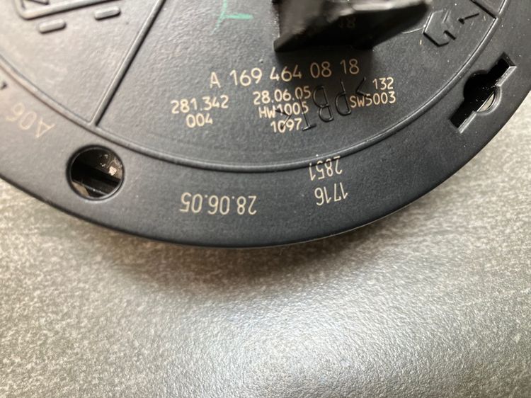 พวงมาลัย Benz W169 A170 A200 W245 B180 B200 สไปรอน ปุ่มกดพวงมาลัย ก้านไฟเลี้ยว ปัดน้ำฝน ก้านยกพวงมาลัย แกนพวงมาลัย เซนเซอร์หลัง รูปที่ 6