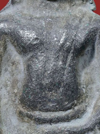 พระร่วงหูยาน พิมพ์หน้ามงคล วัดพระมหาธาตุ จ.ลพบุรี เนื้อชินเงิน เก่า รูปที่ 14